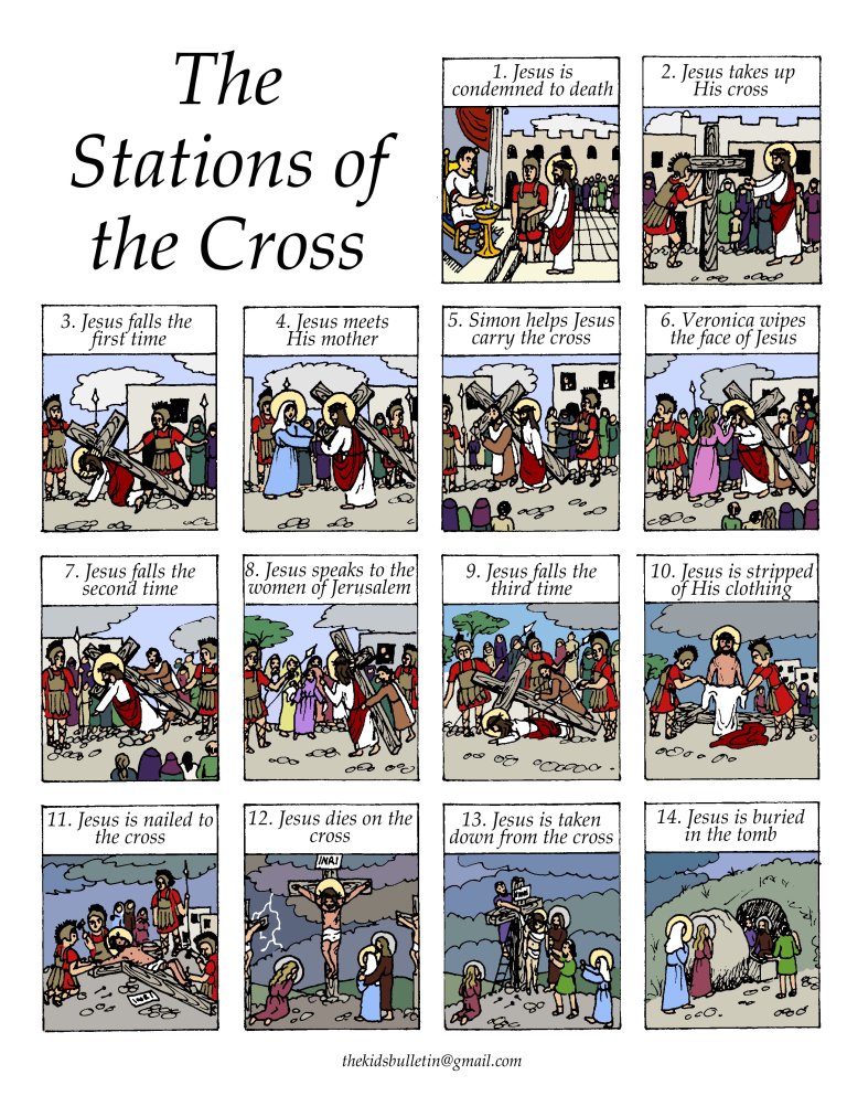 Stations of the Cross The Kids' Bulletin