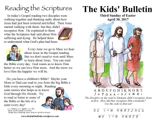 The Kids' Bulletin Easter 3