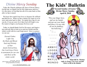 The Kids' Bulletin Easter 2