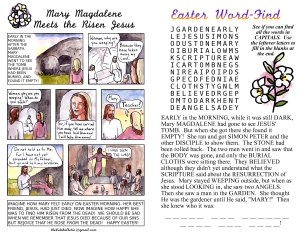 The Kids' Bulletin Easter Sunday inside