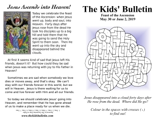 The Kids' Bulletin Ascension